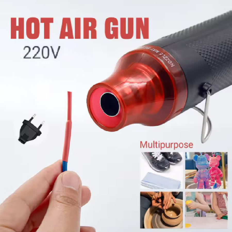 Heat Gun Embossing - Household Multi-purpose Heat Gun/Shrink Tube EU