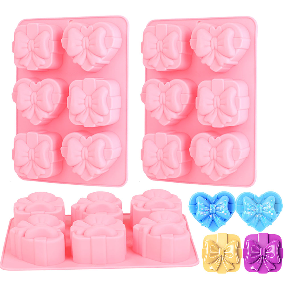 Candle Making Experience - Square Heart Shape Silicone Mold 6