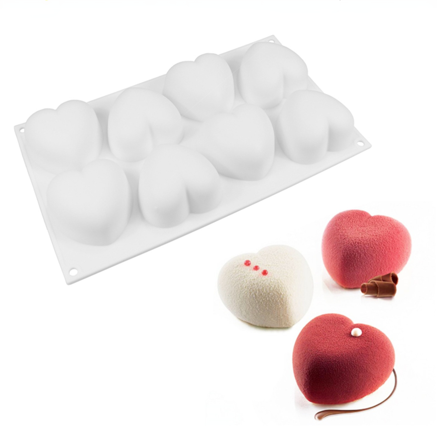 Candle Making Experience - Love Heart Silicone Soap Mold Handmade