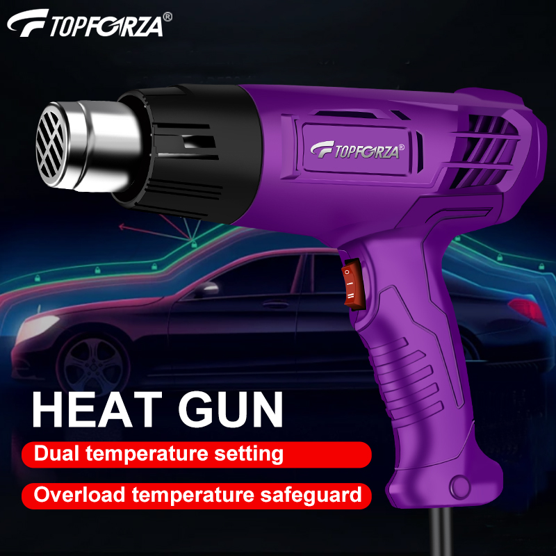 Heat Gun Embossing - Mini Industrial Heat Gun, 1200W Dual