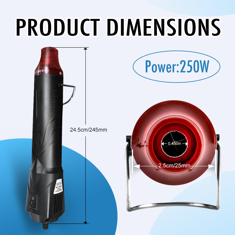 220V Hot Air Gun Soldering Tem - огляд і ціна Heat Gun Embossing