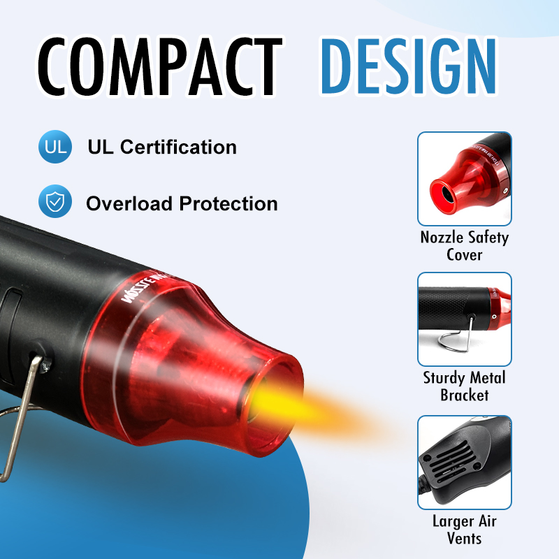 220V Hot Air Gun Soldering Tem - огляд і ціна Heat Gun Embossing