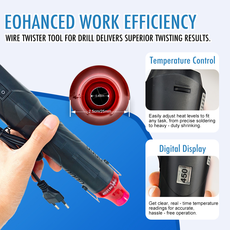 220V Hot Air Gun Soldering Tem - огляд і ціна Heat Gun Embossing