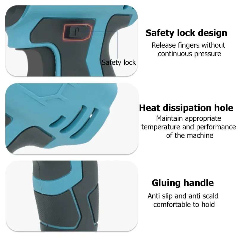 Hot Air Gun Fast Heating Porta - огляд і ціна Heat Gun Embossing