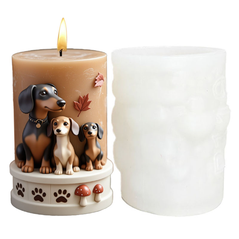 Dachshund Silicone Candle Mold - огляд і ціна Candle Making Temperature