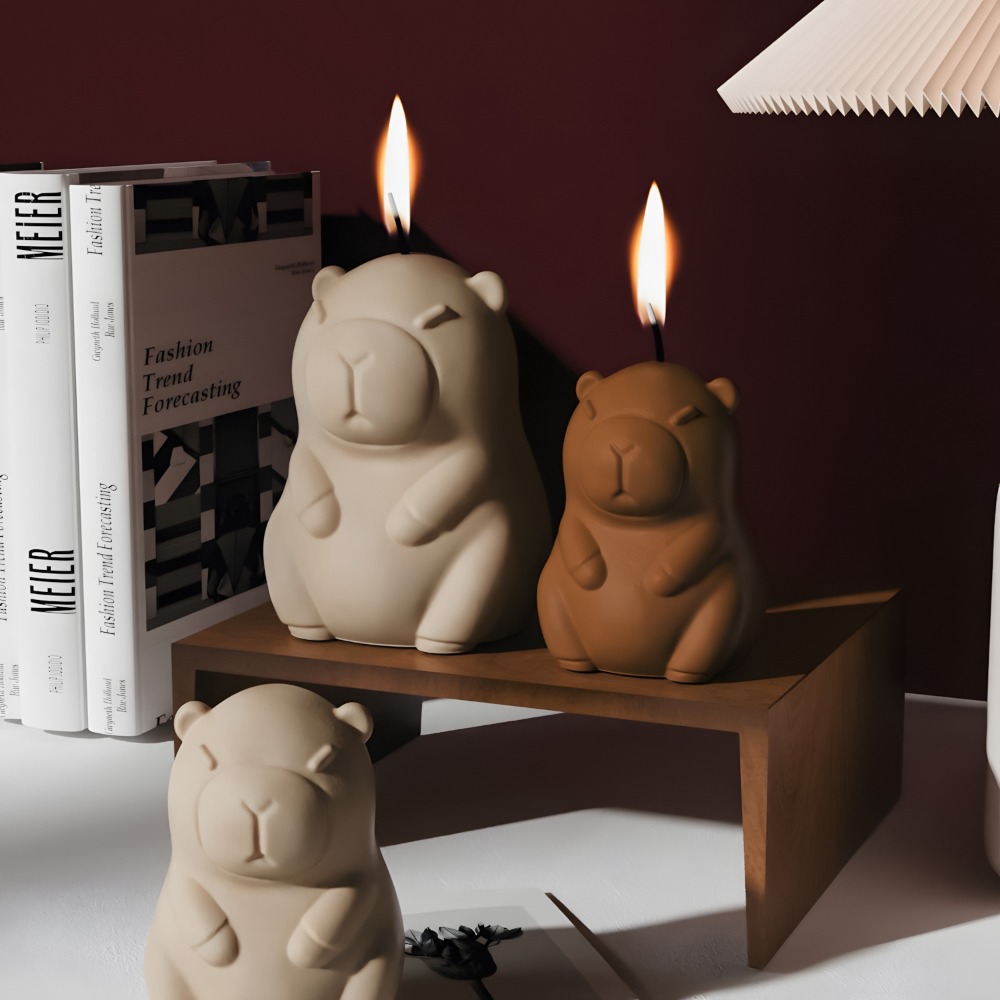 Standing Capybara Scent Candle - огляд і ціна Candle Making Experience
