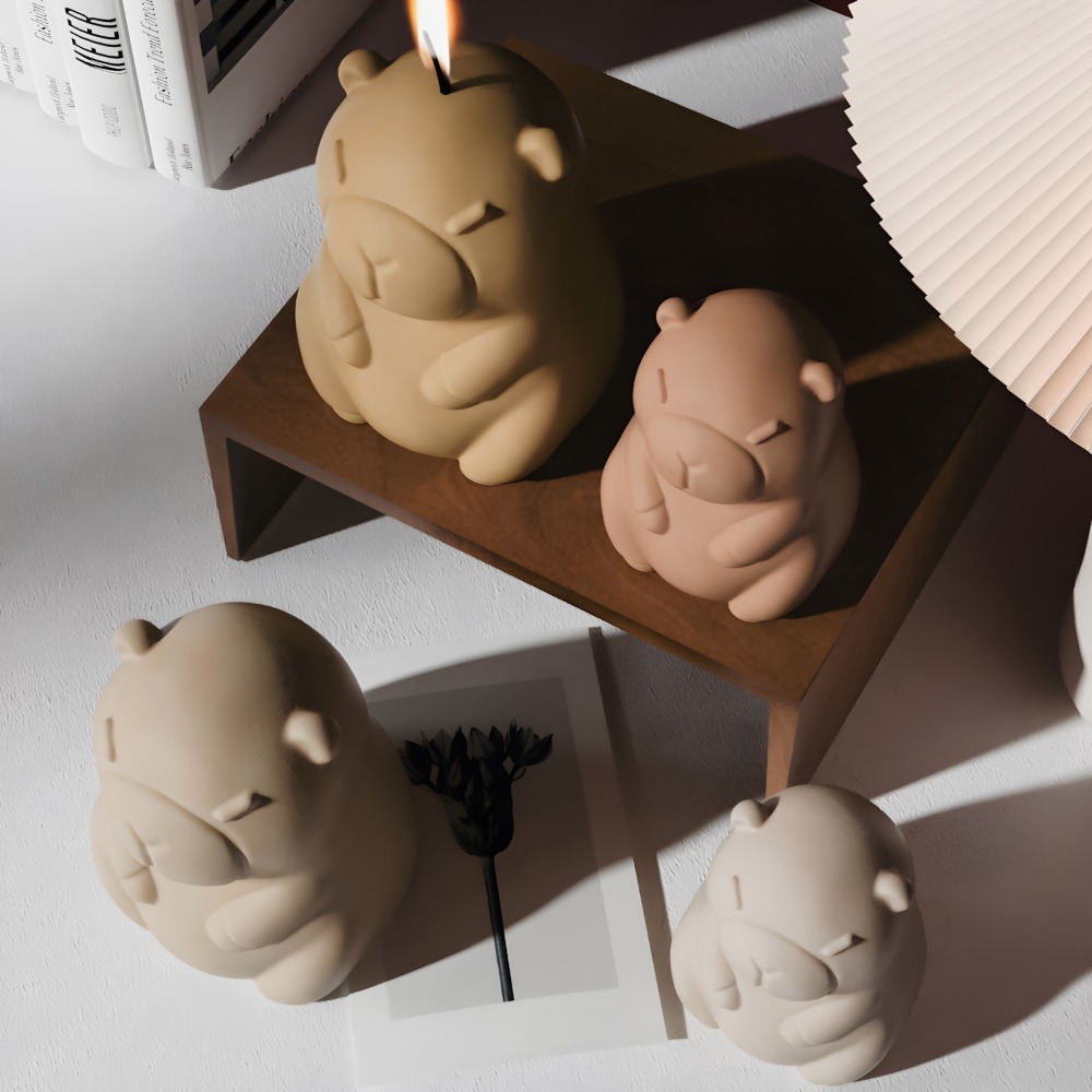 Standing Capybara Scent Candle - огляд і ціна Candle Making Experience