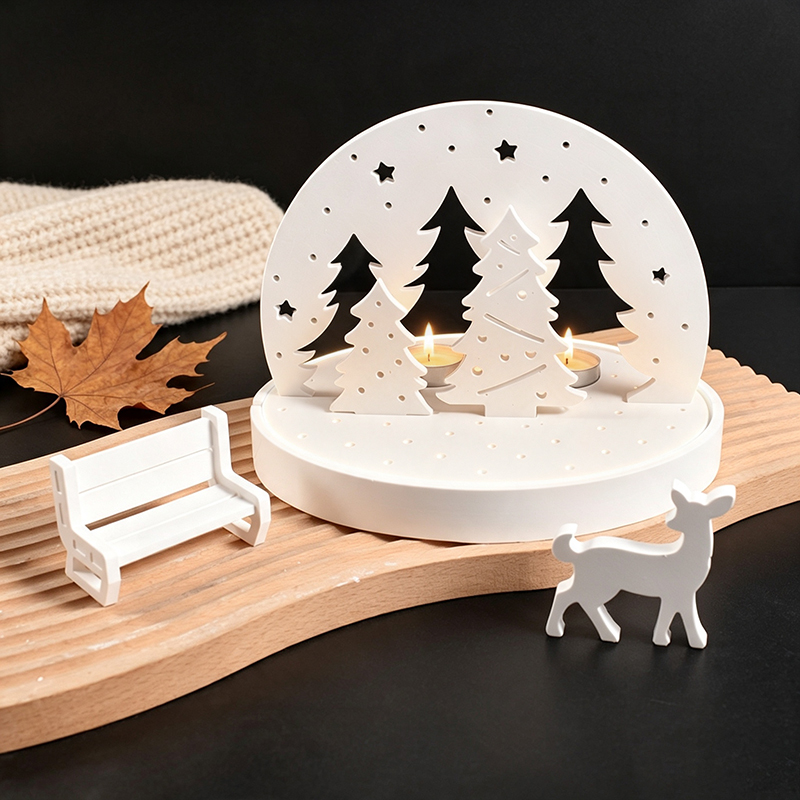 Christmas Elk Tealight Candle  - огляд і ціна Candle Making Accessories