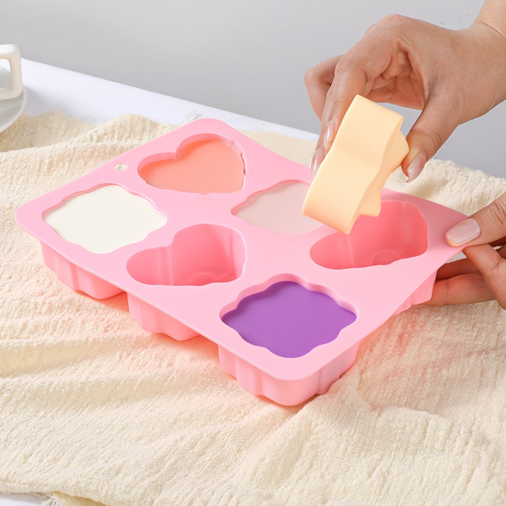 Square Heart Shape Silicone Mo - огляд і ціна Candle Making Experience