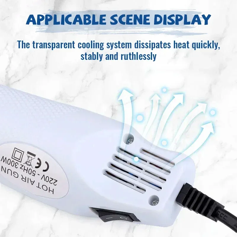 Hot Air Gun 300W 220V Ligthwei - огляд і ціна Heat Gun Embossing