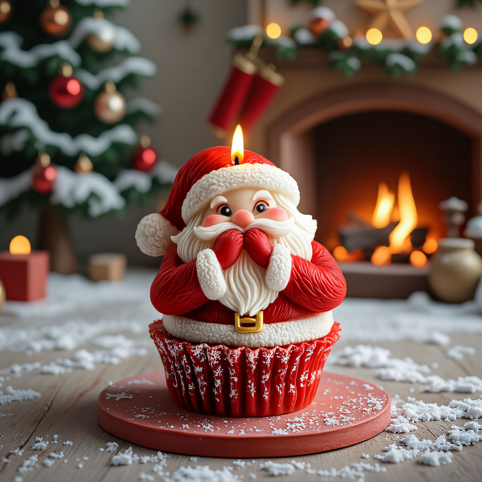 Santa Claus and Elk Candle Mak - огляд і ціна Candle Making Accessories