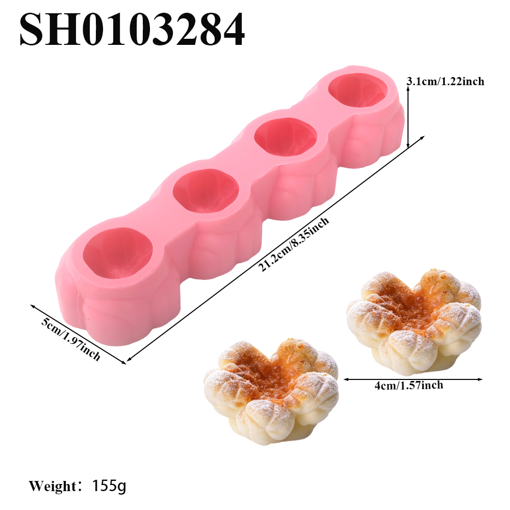 1 or 4-Cell Popcorn Design Foo - огляд і ціна Candle Making Accessories