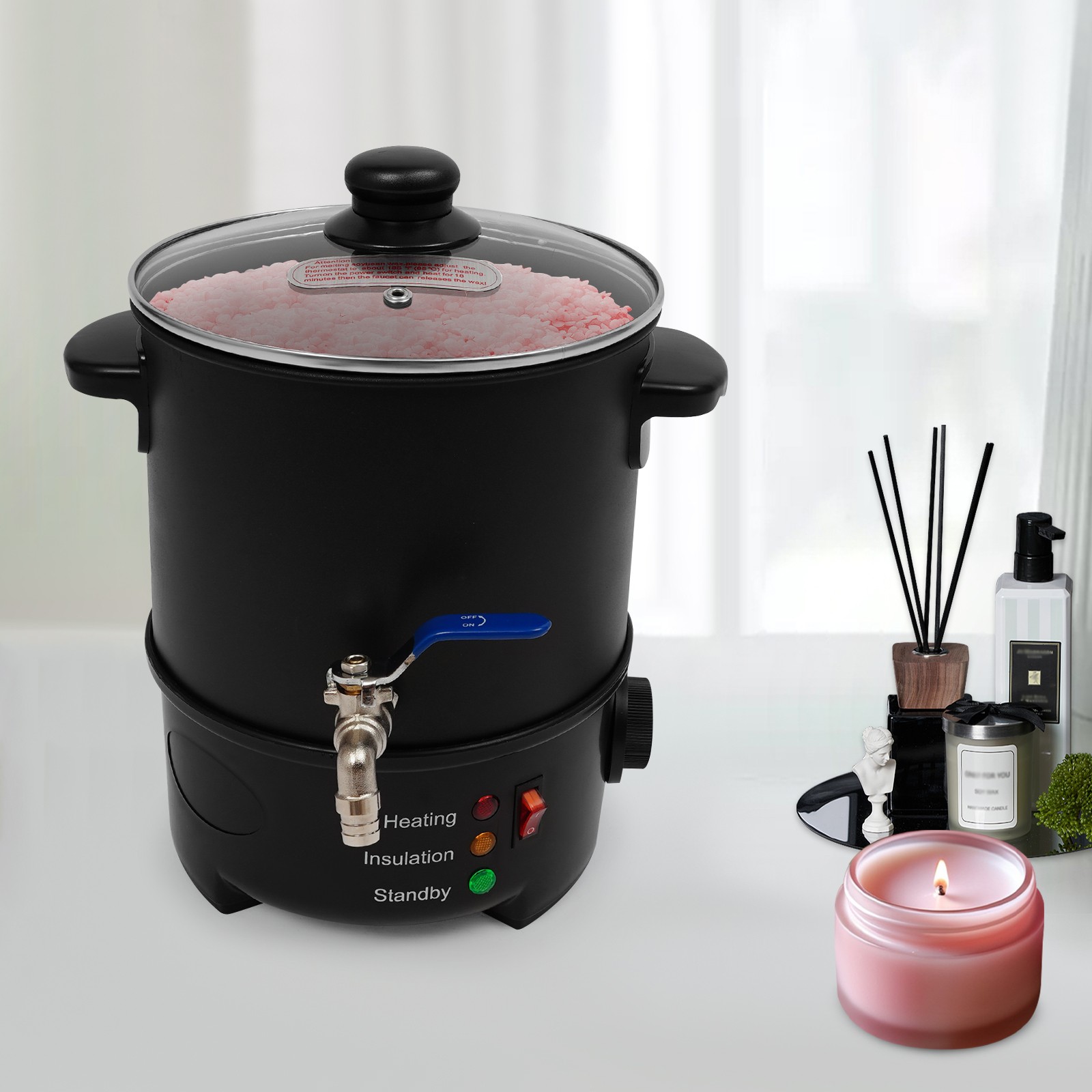 4L Wax Melter for Candle Makin - огляд і ціна Candle Making Temperature