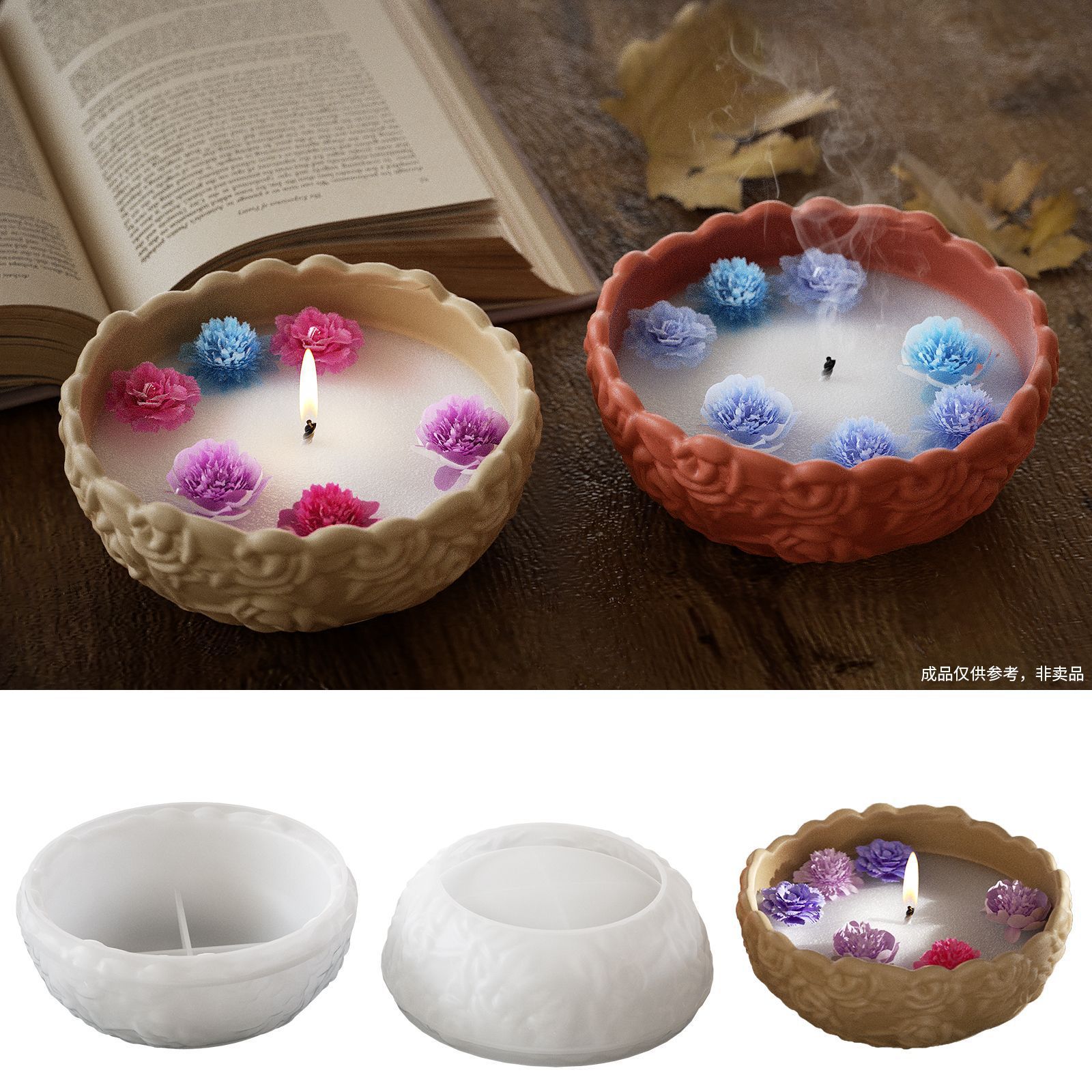 Aroma Plaster Candle Cup Makin - огляд і ціна Candle Making Fat