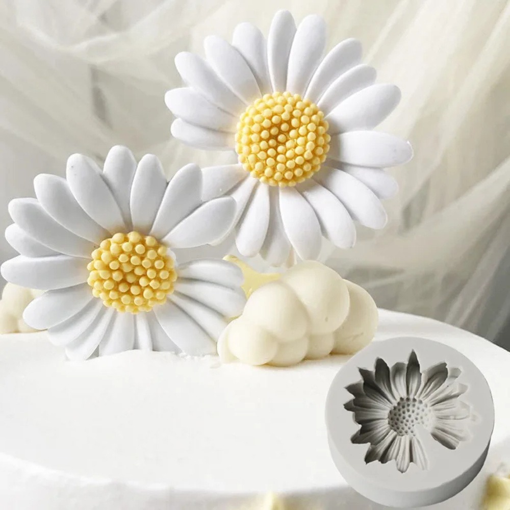 3D Daisy Flower Mold Sun Flowe - огляд і ціна Candle Making Accessories