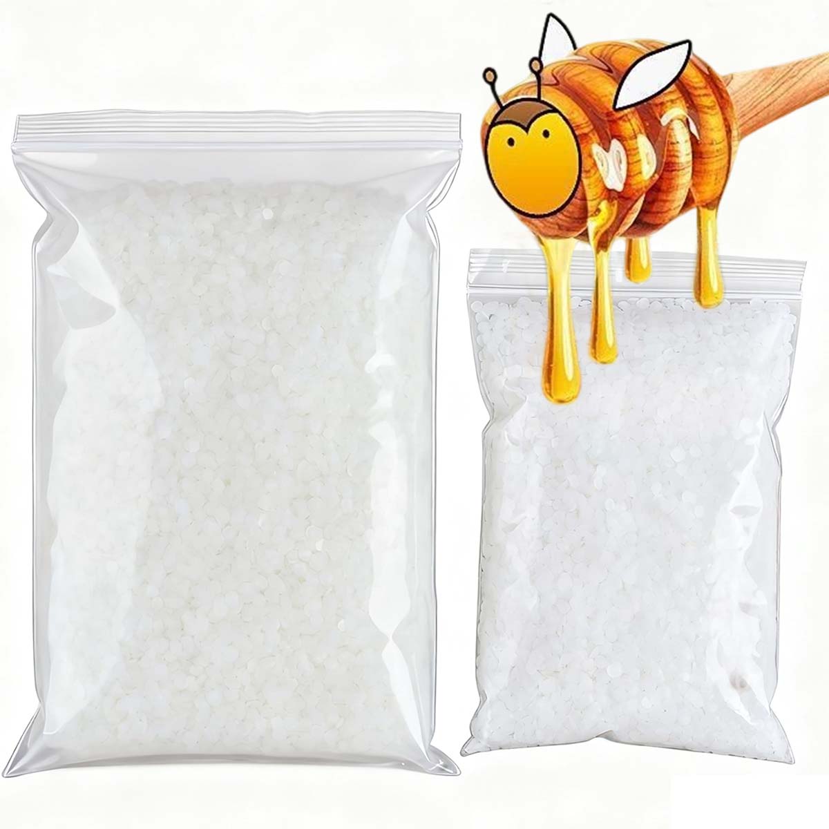 200g-1000g White Beeswax Pure  - огляд і ціна Candle Making Experience