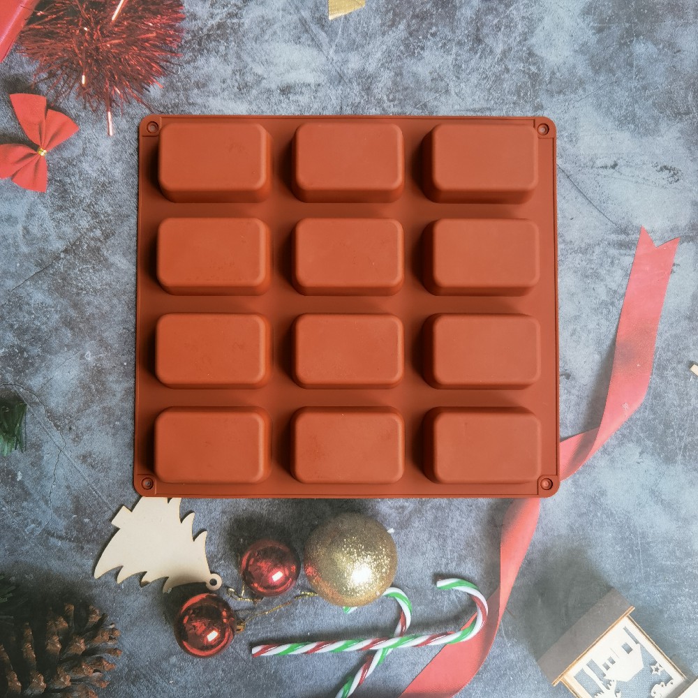 12 Cavity Square Silicone Soap - огляд і ціна Candle Making Experience