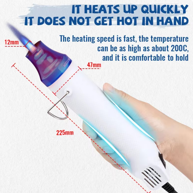 Heat gun Soldering temperature - огляд і ціна Heat Gun Embossing