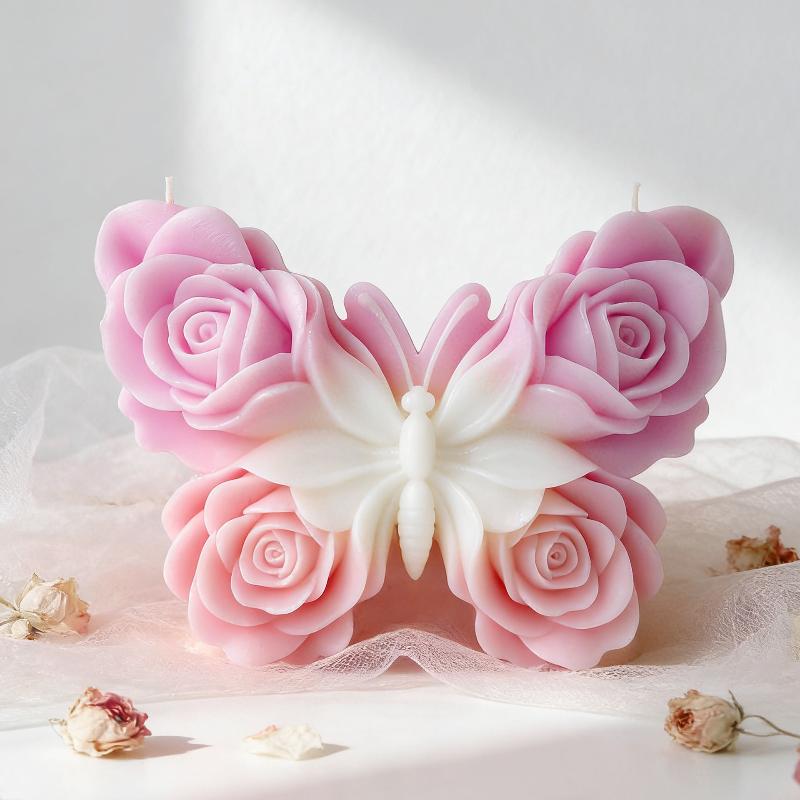 DIY Rose Butterfly Form Silico - огляд і ціна Candle Making Accessories
