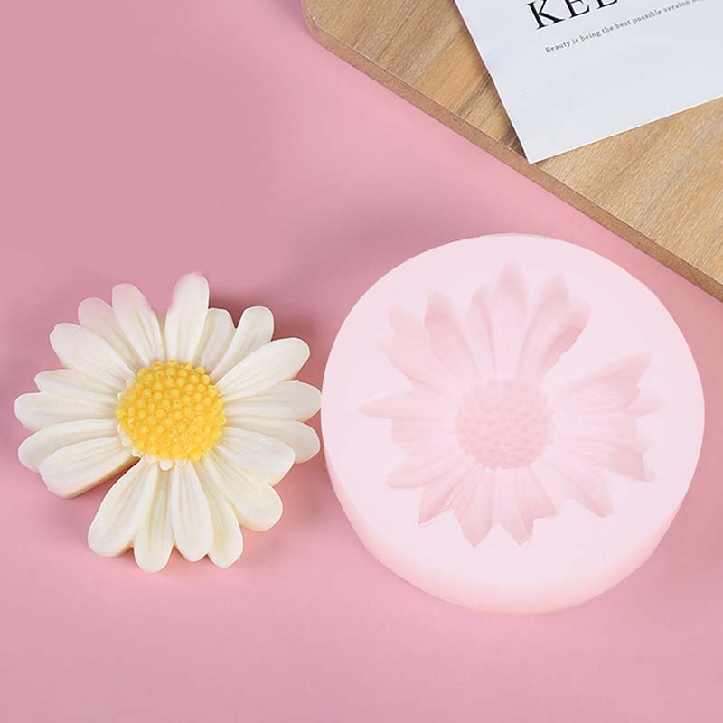 DIY Candle Silicone Mold Daisy - огляд і ціна Candle Making Experience