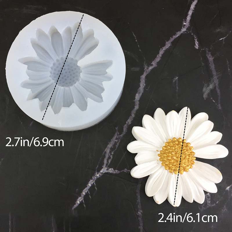 DIY Candle Silicone Mold Daisy - огляд і ціна Candle Making Experience