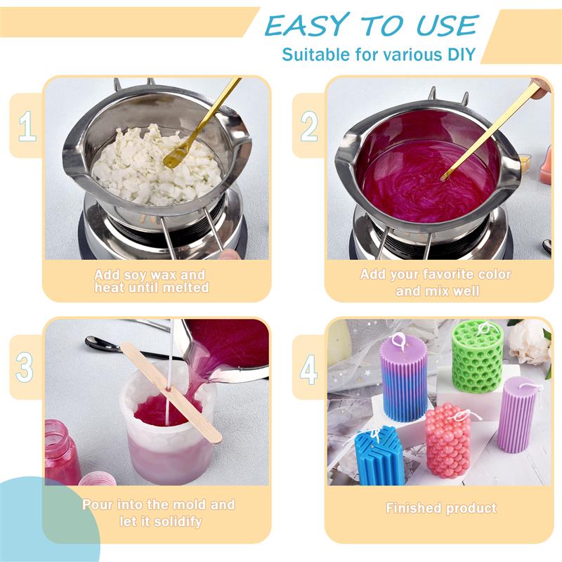 100/500g/1kg Pure Soy Wax Para - огляд і ціна Candle Making Experience