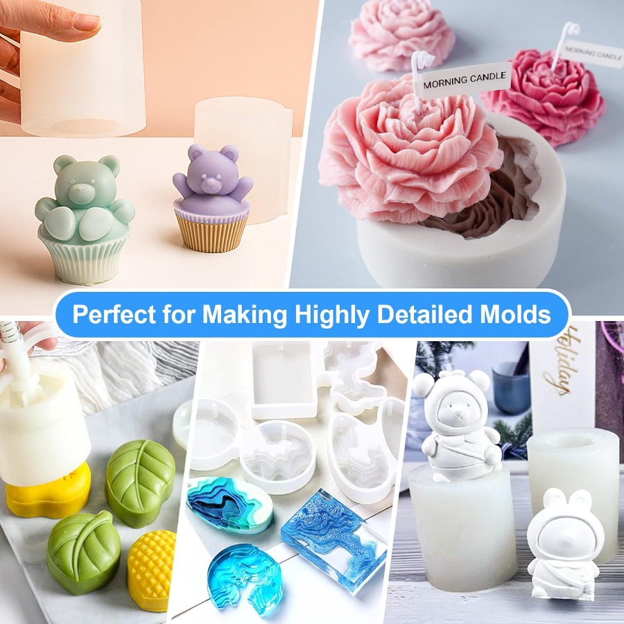 Silicone Mold Making Kit, 38.8 - огляд і ціна Candle Making Experience