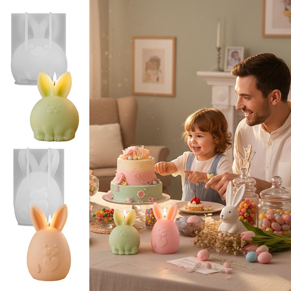 Cartoon Rabbit Easter Buuny Mo - огляд і ціна Candle Making Fat